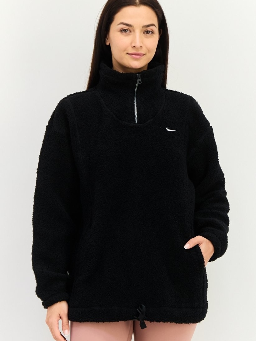 Nike Therma Fit Sherpa Half-Zip Pullover XS